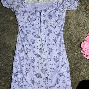 Floral Lavender Dress